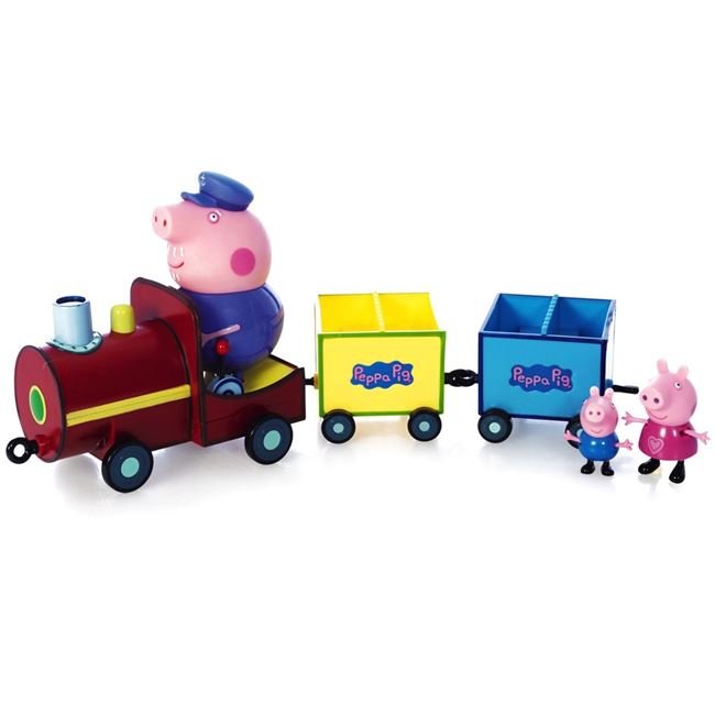 Πέππα το Γουρουνάκι (Peppa Pig) Τρενάκι με Φιγούρες