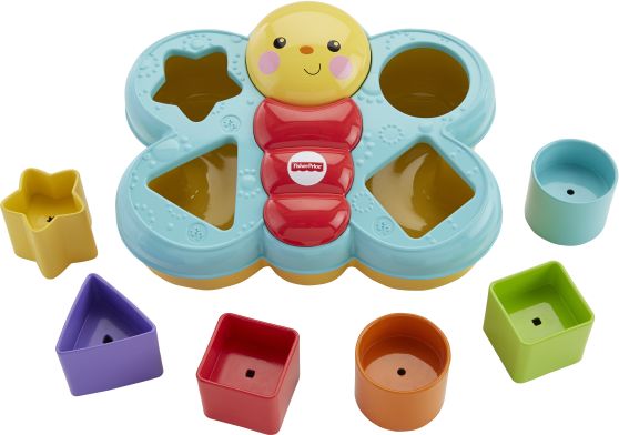 Fisher Price Πεταλούδα Με Σχήματα (CDC22)