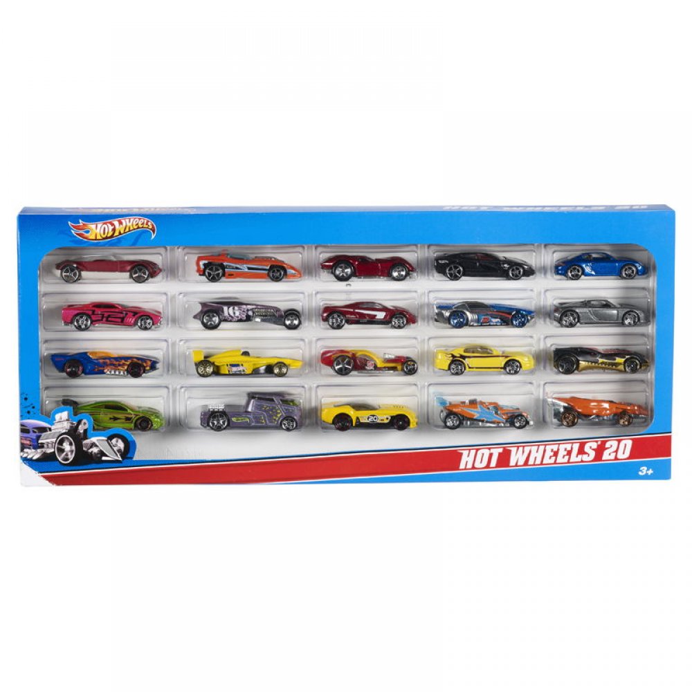 Hot Wheels Αυτοκίνητα Σετ των 20 ΤεμαχίωνMattel (H7045)