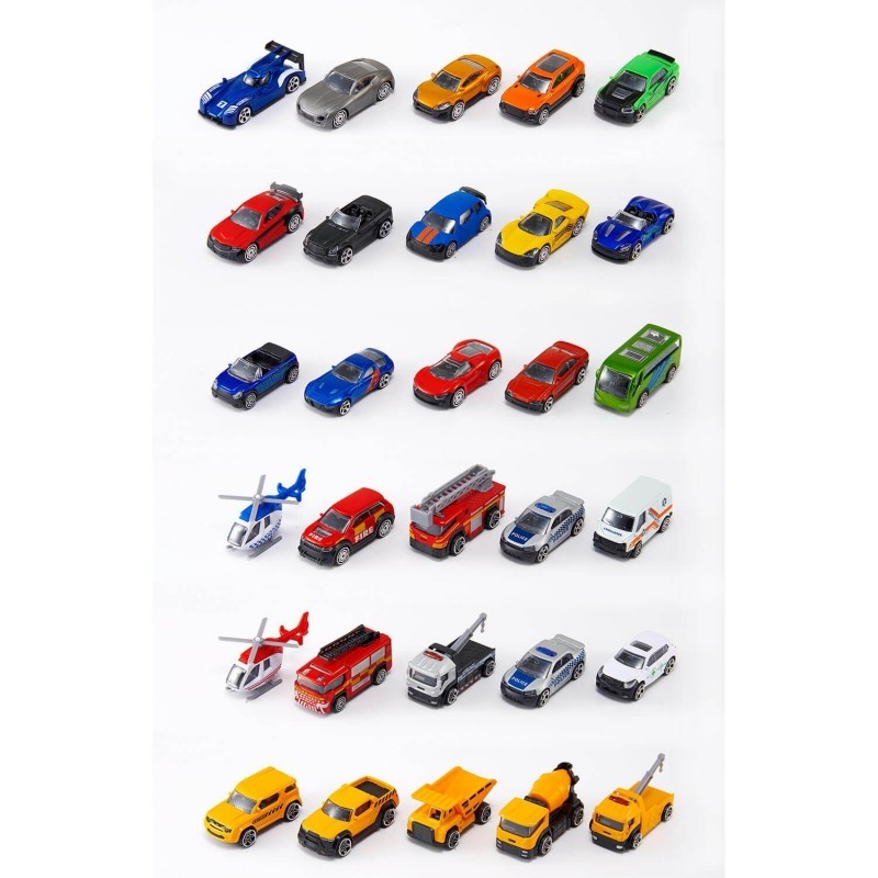 Αυτοκινητάκια 1:64 Die-Cast Σετ Των 5 - 6 Σχέδια