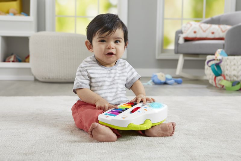 Fisher Price Laugh & Learn Εκπαιδευτικό Πιάνο Με Φώτα