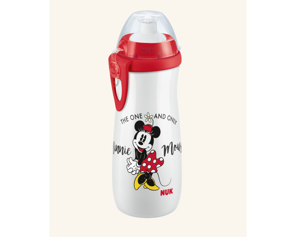 Παγουράκι Sports Cup με Καπάκι Push-Pull Σιλικόνης Mickey  450ml 36m+ NUK