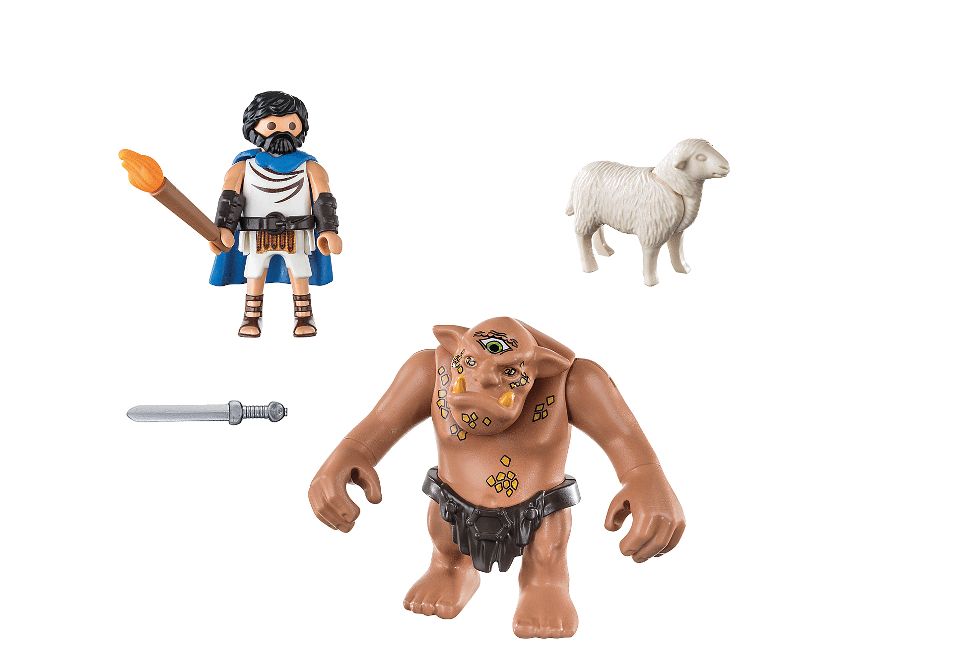 Playmobil History Ο Οδυσσέας Και ο Κύκλωπας Πολύφημος