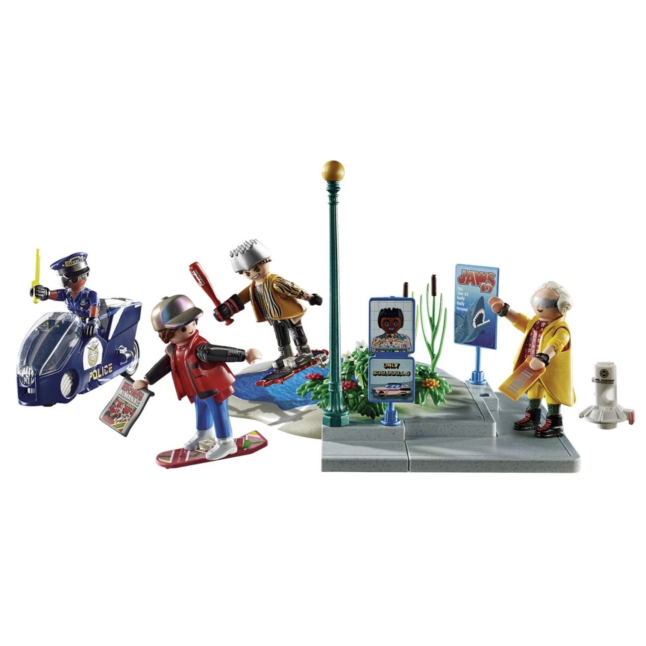 Playmobil Back to the Future Μέρος 2ο Περιπέτειες με τα Ιπτάμενα Πατίνια (70634)