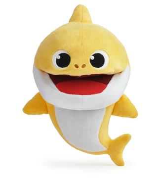 Baby Shark Λούτρινα Puppets Με Τραγούδι 25cm-3 Σχέδια (Bah10000)