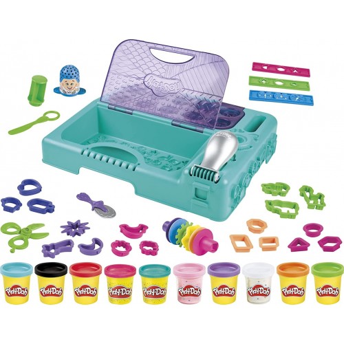 Hasbro Play-Doh On The Go Imagine And Store Studio With Over 30 Tools (F3638)