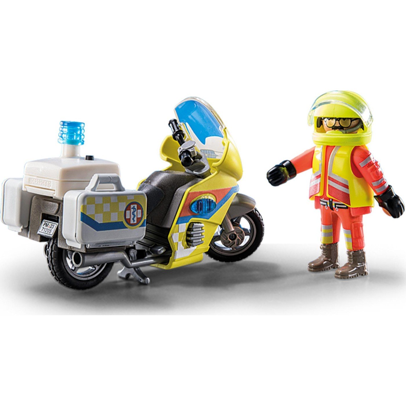 Playmobil Διασώστης Με Μοτοσικλέτα (71205)