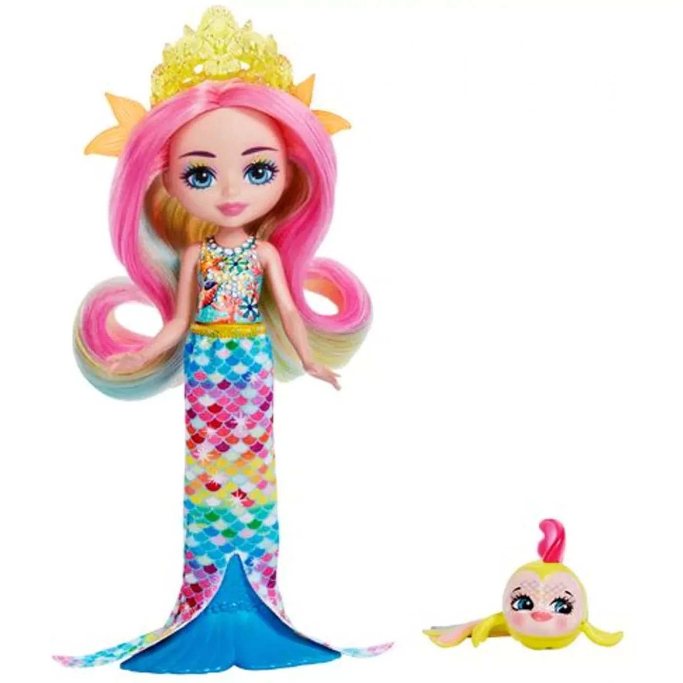 Mattel Enchantimals Royals – Γοργόνα Ουράνιο Τόξο (HCF68)