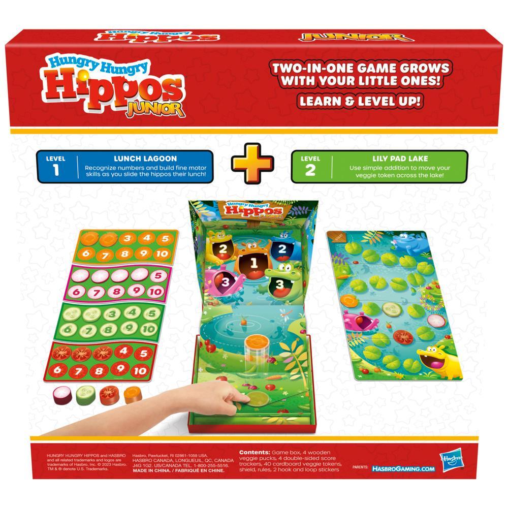 Hasbro Επιτραπέζιο Hungry Hungry Hippos Junior (F6645)