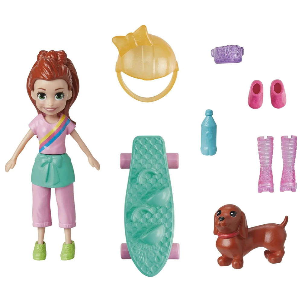 Mattel Polly Pocket Κούκλα Μόδας (HKV88/HKV90)