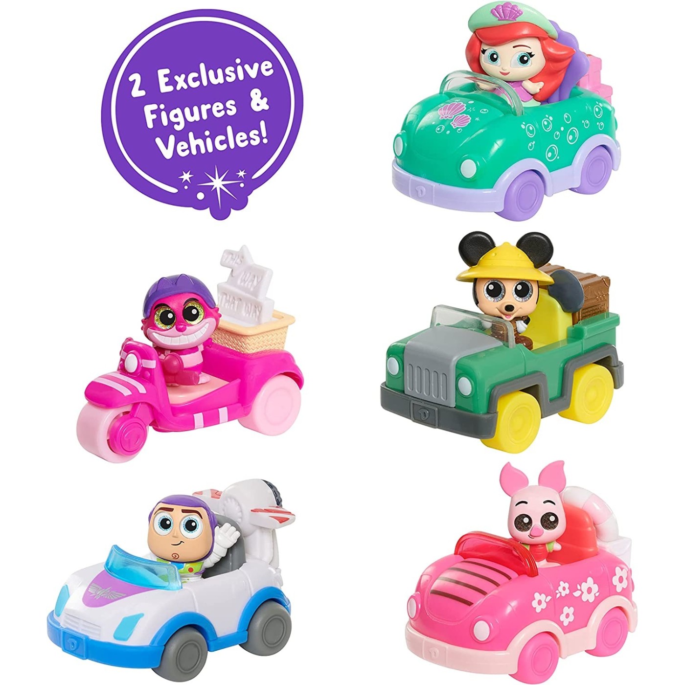 Giochi Preziosi Disney Doorables Όχημα Με Φιγούρα Διάφορα Σχέδια (DRB06000)