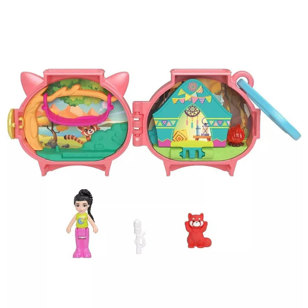 Mattel Polly Pocket Mini Σετάκια Με Ζωάκια – Αλεπού (GYV99/HKV49)