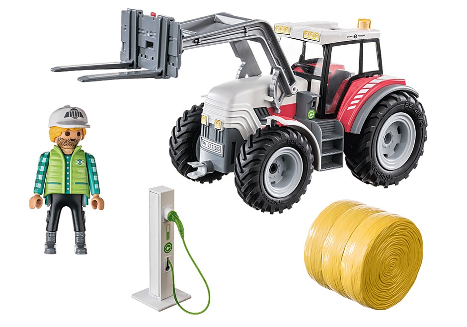 Playmobil Country Ηλεκτρικό Τρακτέρ (71305)