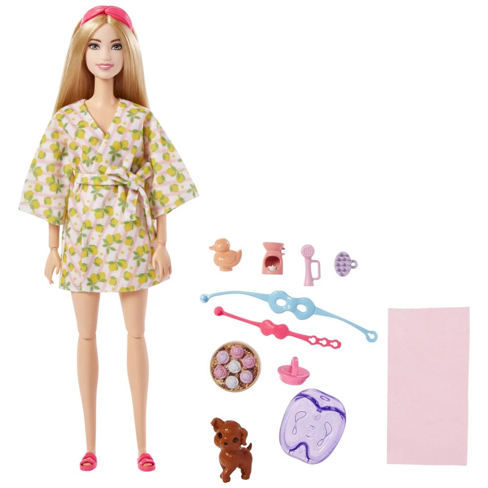 Mattel Barbie Wellness - Ημέρα Ομορφιάς Doll Spa Day  (GKH73/HKT90)