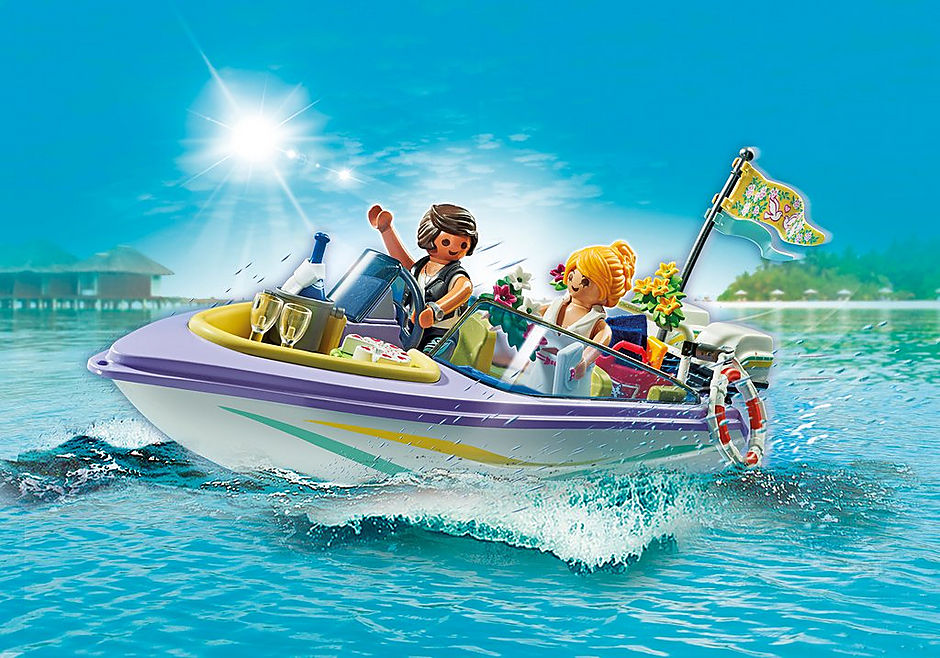 Playmobil City Life Ταξίδι του μέλιτος με σκάφος (71366)