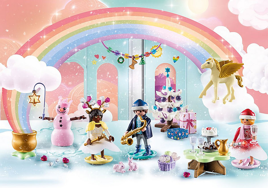 Playmobil Princess Magic Χριστουγεννιάτικο Ημερολόγιο - Πριγκιπική γιορτή (71348)