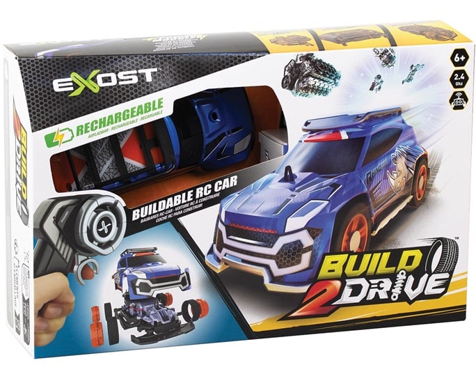 Exost Τηλεκατευθυνόμενο Αυτοκίνητο Build 2 Drive-2 Σχέδια 1 τμχ (7530-20700)