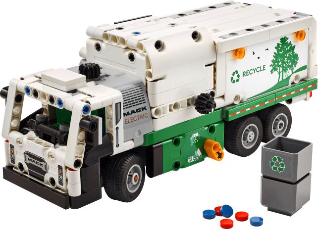 Lego Technic Mack LR Electric Garbage Truck (42167)