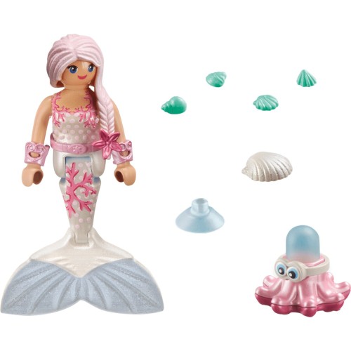 Playmobil Princess Magic - Γοργόνα Με Χταπόδι Μπουγελόφατσα (71477)