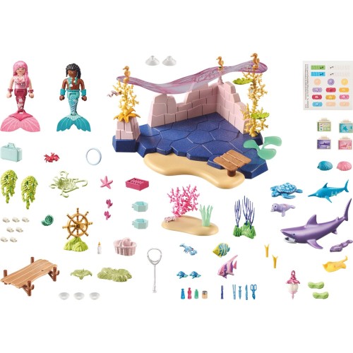 Playmobil Princess Magic - Κέντρο Περίθαλψης Υποθαλάσσιων Ζώων (71499)