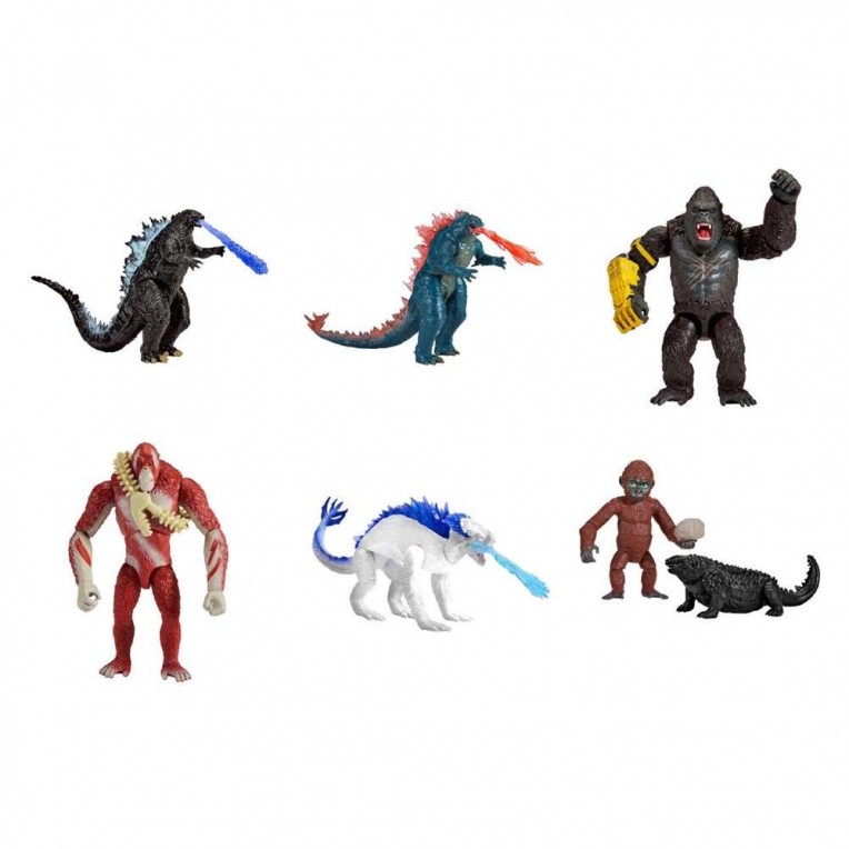 Giochi Preziosi Godzilla & Kong Φιγούρες 15cm Διάφορα Σχέδια (MN303000)