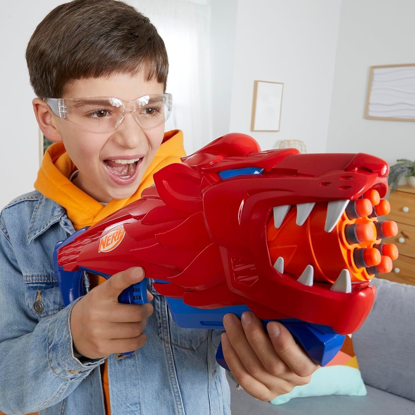 Hasbro Nerf Junior Lionfury 16 Nerf Elite Βελάκια (F8646)