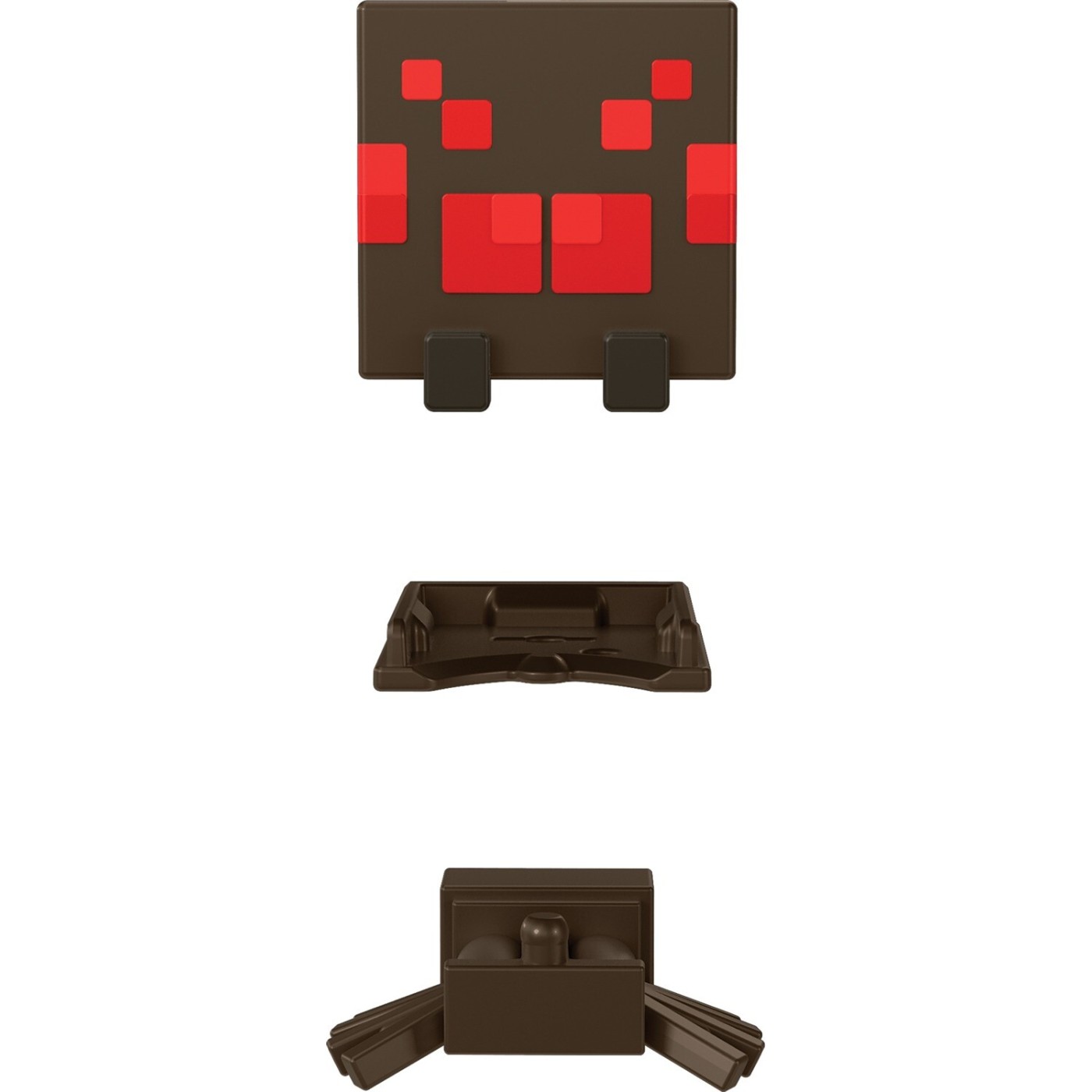 Mattel Head Μίνι Φιγούρες Mob Head Minis Spider Minecraft Παιδική Φιγούρα Παιχνιδιού (HDV64/HXR79)