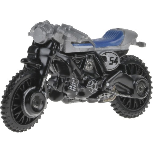 Mattel Hot Wheels Ducati Scrambler Silver Motorcycle Club 2024 (HWR59/HRR93)