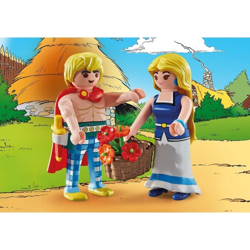 Playmobil Asterix: Τραγικομίξ και Φαλμπαλά (71544)