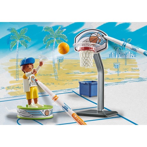 Playmobil Color Προπόνηση Μπάσκετ (71516)