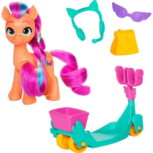 Hasbro My Little Pony Tell Your Tale Rolling Scooter Sunny Starscout (F8725/F8737)