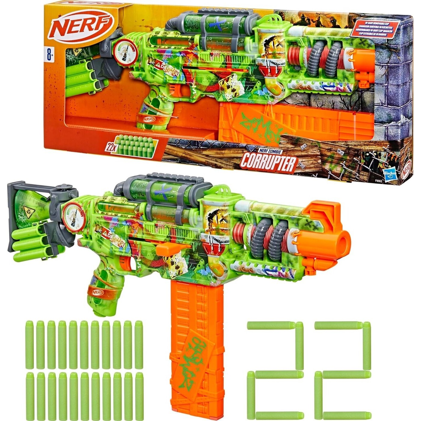 Hasbro Nerf Zombie Corrupter (F8962)