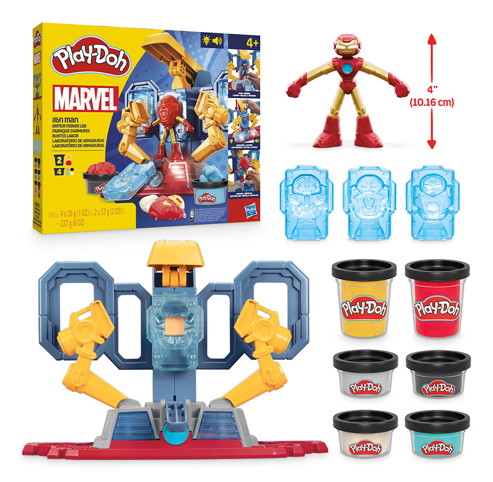 Hasbro Play-doh Iron Man Armor Maker Lab (G0035)