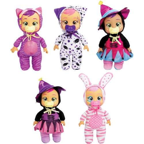 Cry Babies Κλαψουλίνια Tiny Cuddles Halloween Διαδραστική Κούκλα Κλαίει Με Αληθινά Δάκρυα (4104-91160)