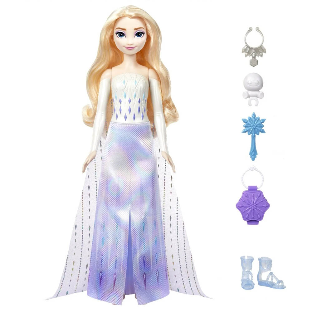 Mattel Disney Frozen Spin & Reveal – Κούκλα Elsa (HTG25)