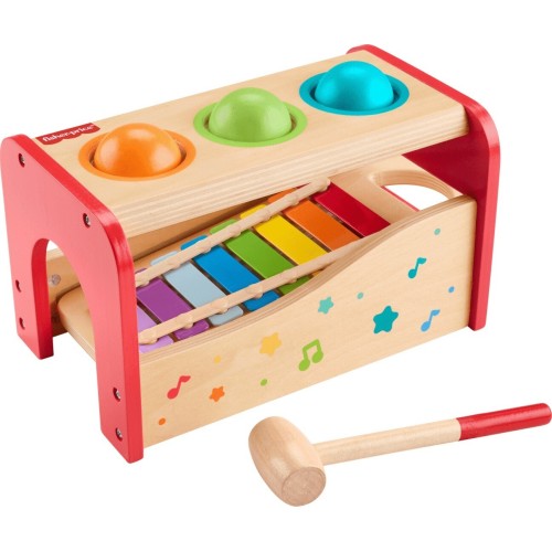 Fisher-Price Ξύλινο Μουσικό Εκπαιδευτικό Παιχνίδι Ξυλόφωνο (HXT88)