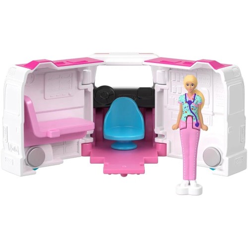 Mattel Barbie Mini Land Οχήματα Mini Land Care Clin Κούκλα (HYF38/JCR34)