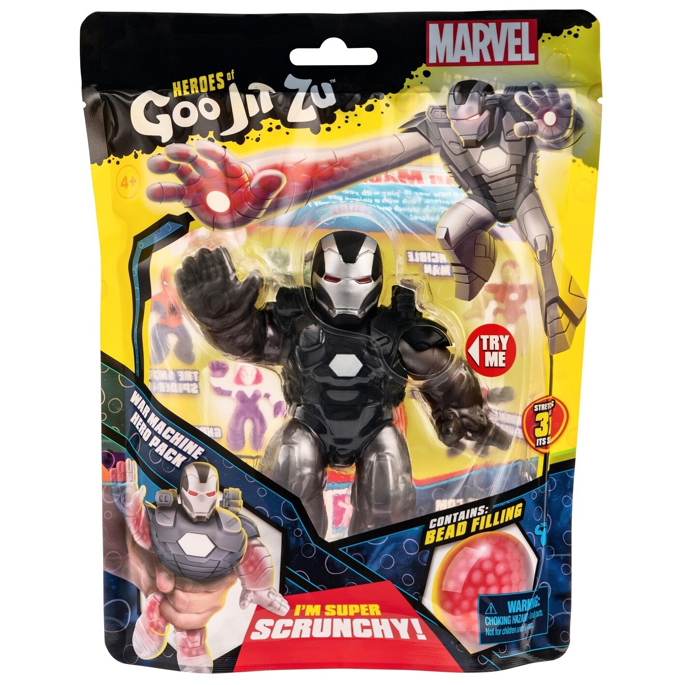 Goo Jit Zu Marvel Φιγούρα Σειρά 6 - 6 Σχέδια (GJM06000)