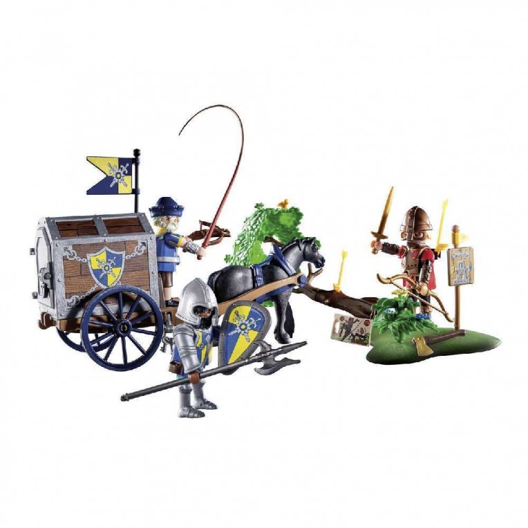 Playmobil Novelmore Ληστεία Εμπορικής Άμαξας (71484)