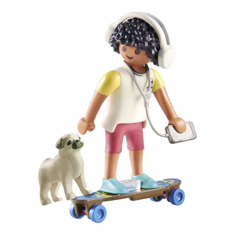 Playmobil My Life Αγόρι με Σκυλάκι (71612)