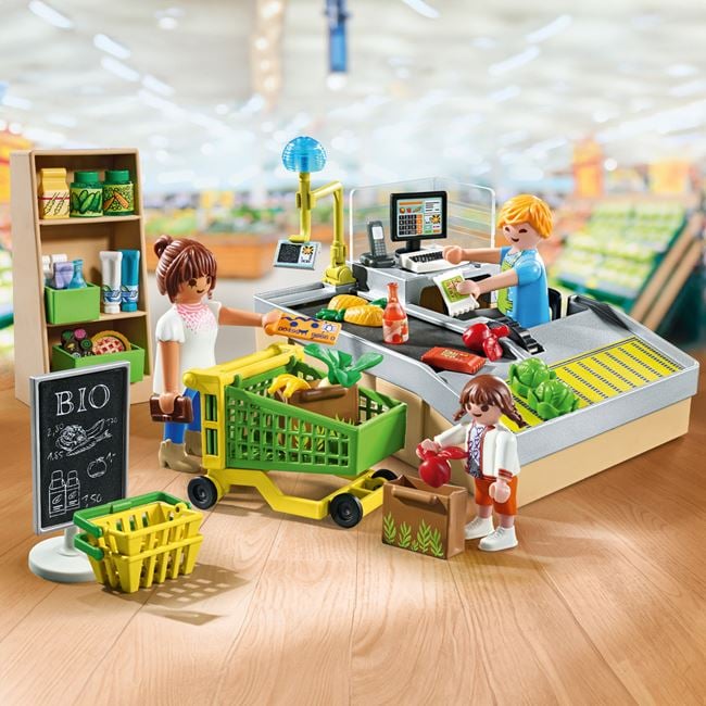 Playmobil My Life Ταμείο Βιολογικού Καταστήματος (71648)