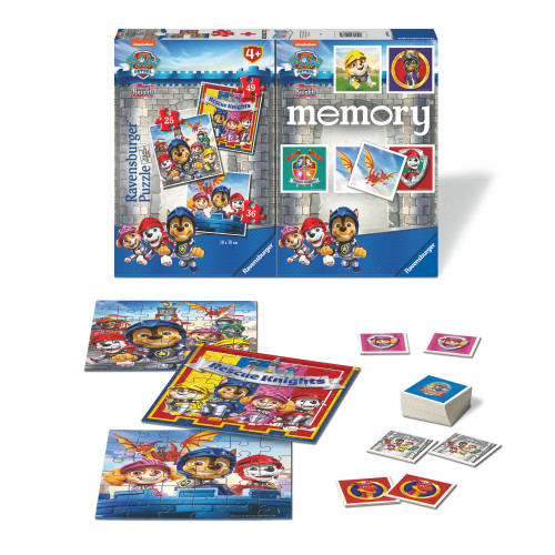 Ravensburger Επιτραπέζιο Memory® + 3 Παζλ Paw Patrol (20983)