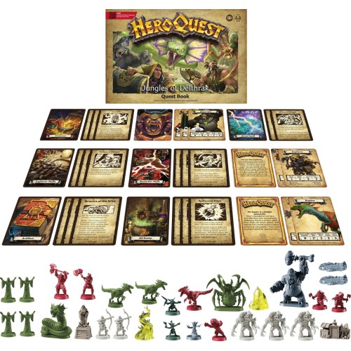 Hasbro Επιτραπέζιο HeroQuest Jungles Jungles of Delthrak Quest Pack (F9907)