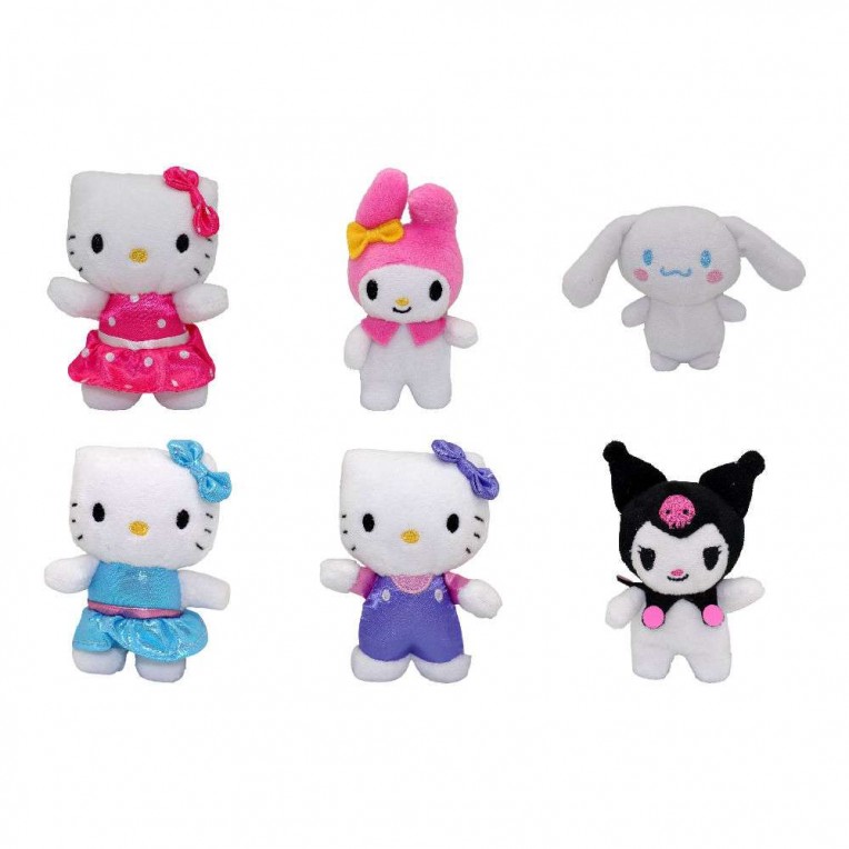 Λούτρινο Hello Kitty σε Κουτάκι 8εκ. - 6 Σχέδια (HKT25000)