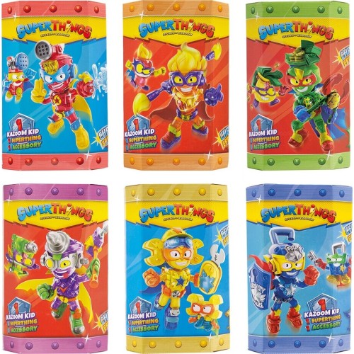 Superzings Rescue Force Φιγούρα Με Kazoom Kid-6 Σχέδια-1Τμχ (1013-61307)