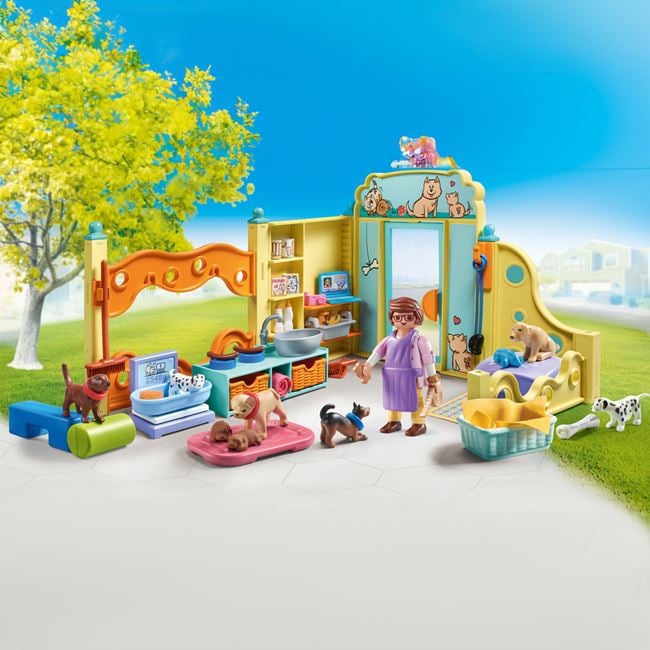 Playmobil My Life Σταθμός Φροντίδας (Κουταβιών 71743)