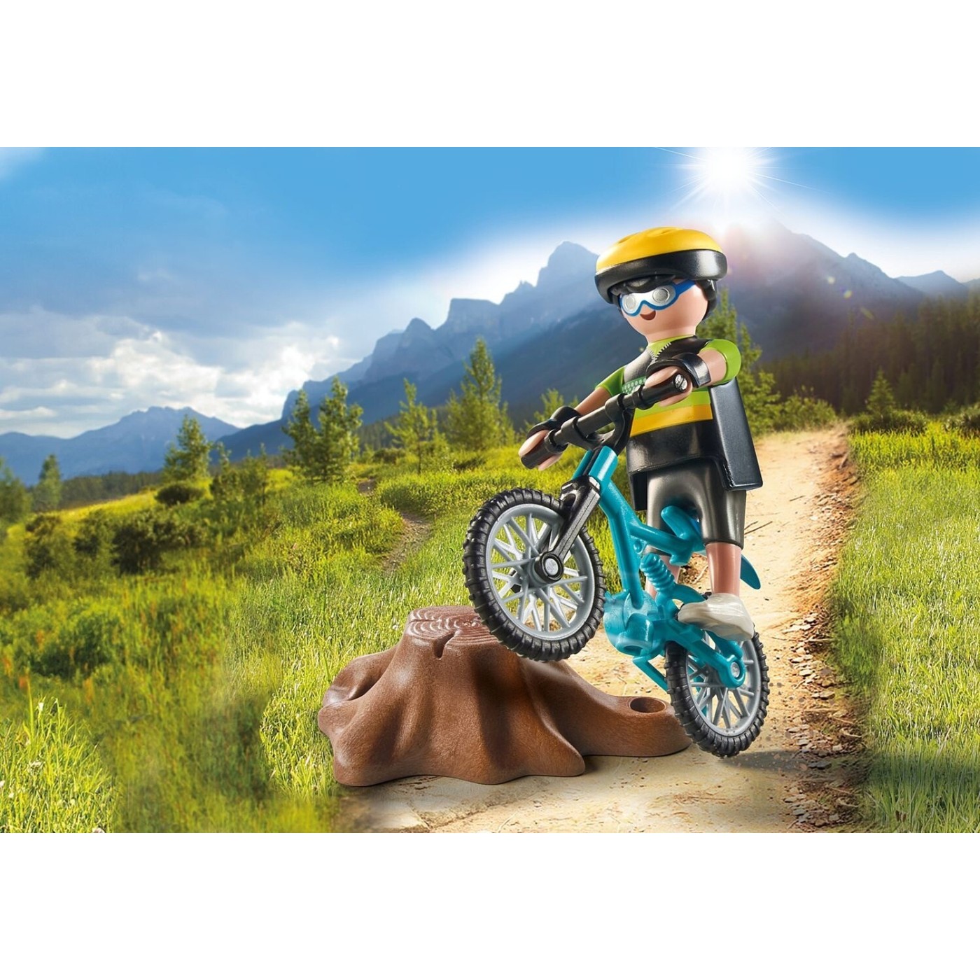 Playmobil Special Plus Ποδηλάτης Με Mountain Bike (71756)