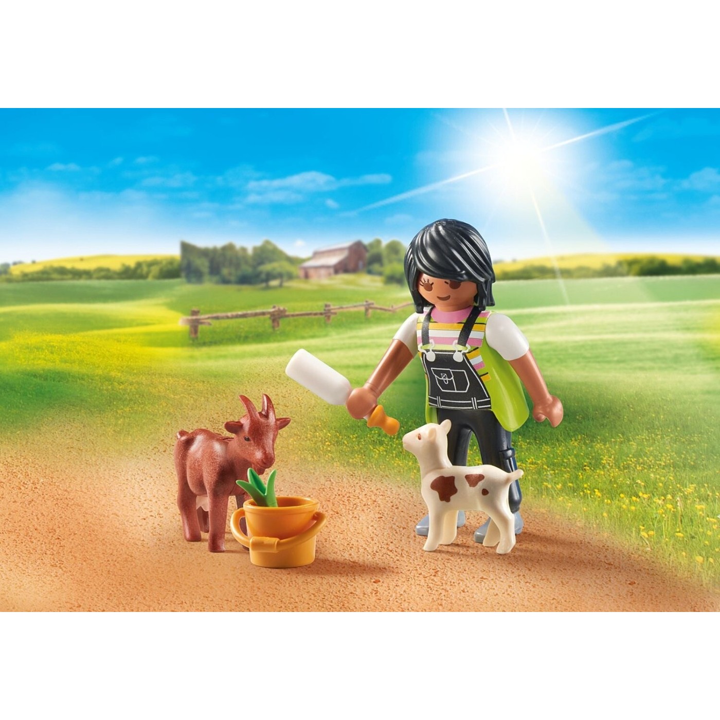 Playmobil Special Plus Γυναίκα Με Κατσικάκια (71759)