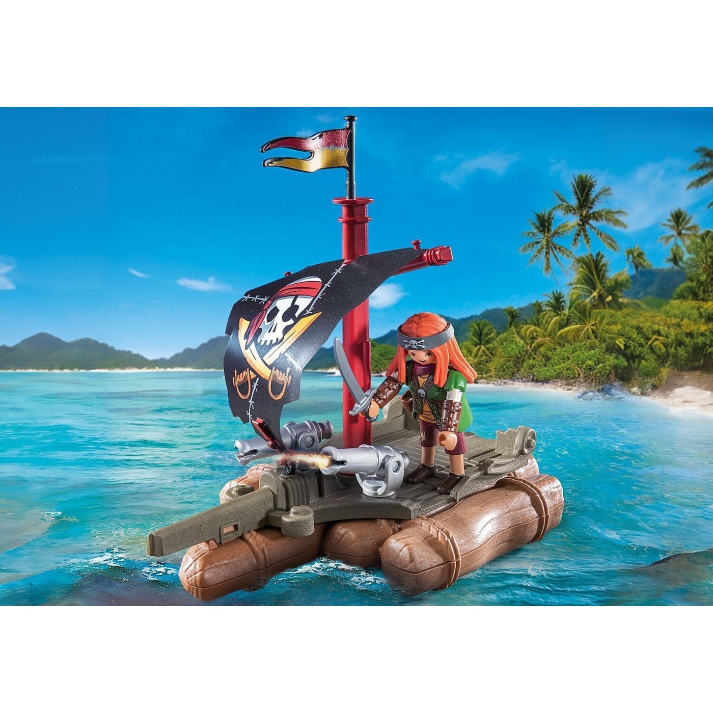 Playmobil Pirates Πειρατική Σχεδία Με Κανόνια (71794)