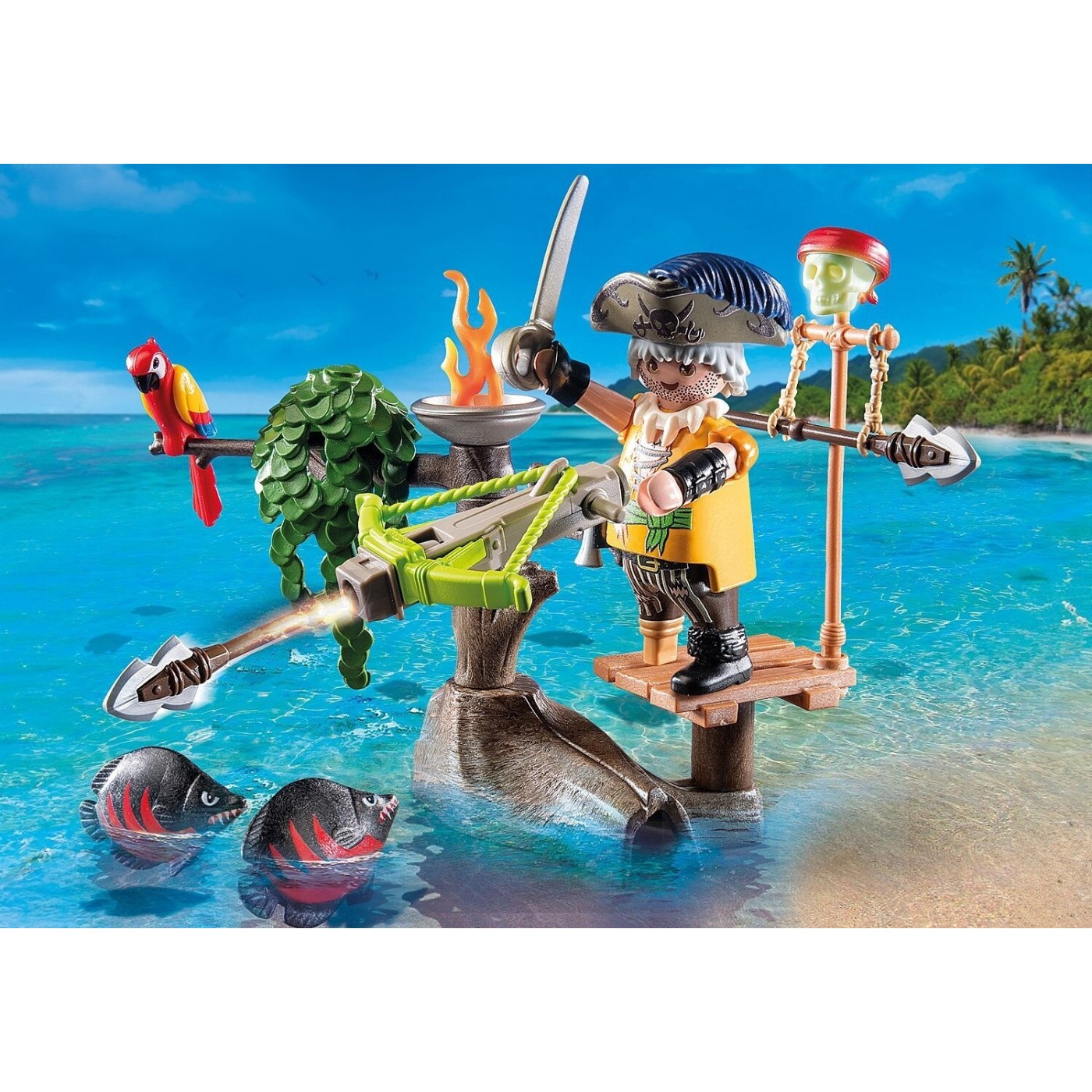 Playmobil Pirates Πειρατής Με Βαλλίστρα (71795)